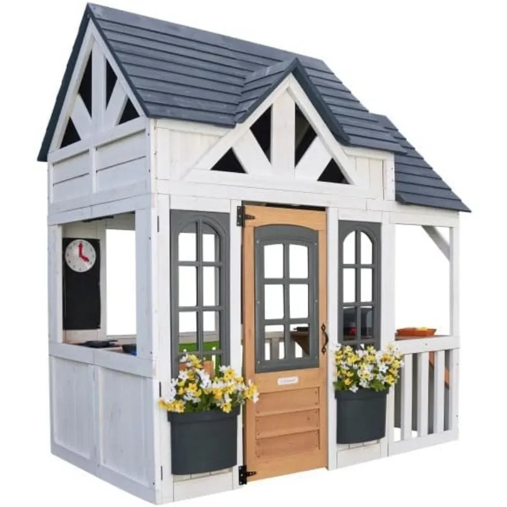 Outdoor Wooden Playhouse