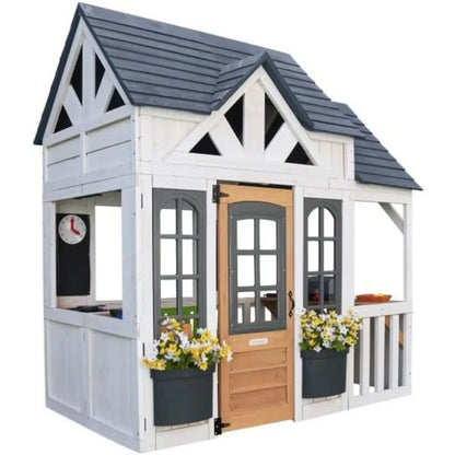 Outdoor Wooden Playhouse