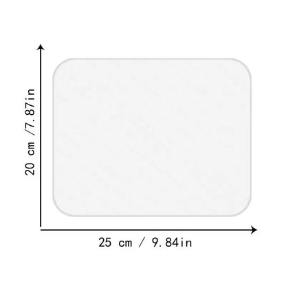 Tempered Glass Mouse Pad