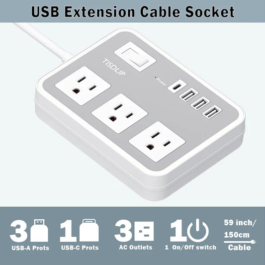 3 Way Power Strip