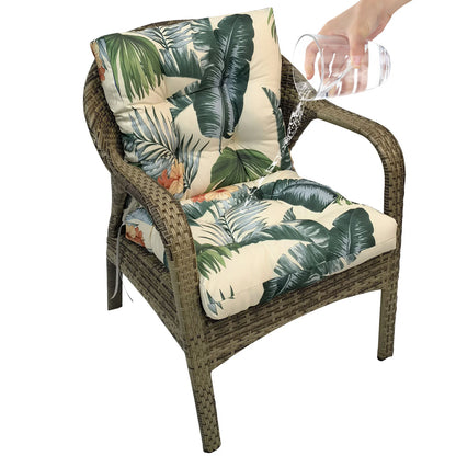 Outdoor Low Back Wicker Chair